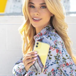 Ellie Los Angeles ELLIE ROSE Phone Case for iPhone 11/XR, Lavender Agate (11XR-0004)