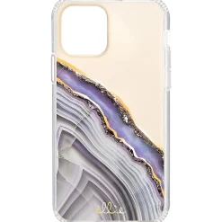 Ellie Los Angeles ELLIE ROSE Phone Case for iPhone X, Xs, and 11 Pro, Deep Purple Agate (11PROX-0004)