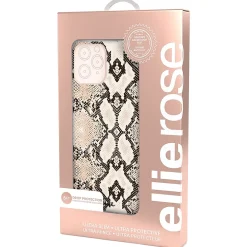 Ellie Los Angeles ELLIE ROSE Phone Case for iPhone 12 Mini, Snakeskin (12M-0005)