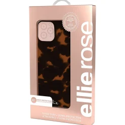 Ellie Los Angeles ELLIE ROSE Phone Case for iPhone 12 Mini, Tortoiseshell (12M-0038)