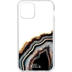 Ellie Los Angeles ELLIE ROSE Phone Case for iPhone 12 Mini, Onyx Obsession (12M-0001)