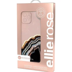 Ellie Los Angeles ELLIE ROSE Phone Case for iPhone 12 Mini, Onyx Obsession (12M-0001)
