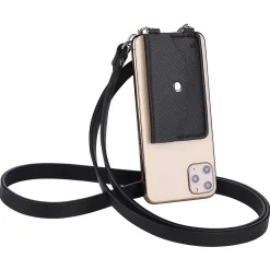Ellie Los Angeles ELLIE ROSE Smartphone Pocket Attachment with Strap, Black (CB-0001)