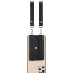 Ellie Los Angeles ELLIE ROSE Smartphone Pocket Attachment with Strap, Black (CB-0001)