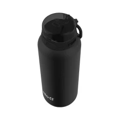 ello Cooper Stainless Steel Vacuum Insulated Water Bottle, 32 oz., Black (489-0999-400-6)