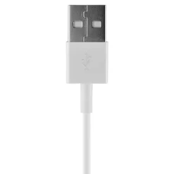 3 ft. Charge and Sync Lightning to USB-A Cable, White, (ELC420MF)<Ematic