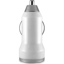 2-Port USB-A Car Charger, 2.1-Amp, White, (ECC08WH)<Ematic Clearance