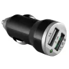 Ematic 2-Port USB-A Car Charger, 2.1-Amp, Black, (ECC08BL)