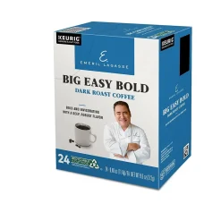 Emeril's Big Easy Bold Coffee Keurig® K-Cup® Pods, Dark Roast, 24/Box (PB4137)