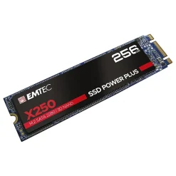 New Emtec X250 Power Plus ECSSD256GX250 256GB M.2 SATA Internal Solid State Drive