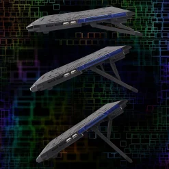 Hot Enhance Cryogen Laptop Cooling Stand, USB Connectivity, Blue/Black (ENGXC20100BLWS)