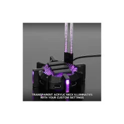 Clearance Enhance ENPCGHH100BKEW Headset Stand, Black