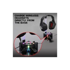 Clearance Enhance ENPCGHH100BKEW Headset Stand, Black