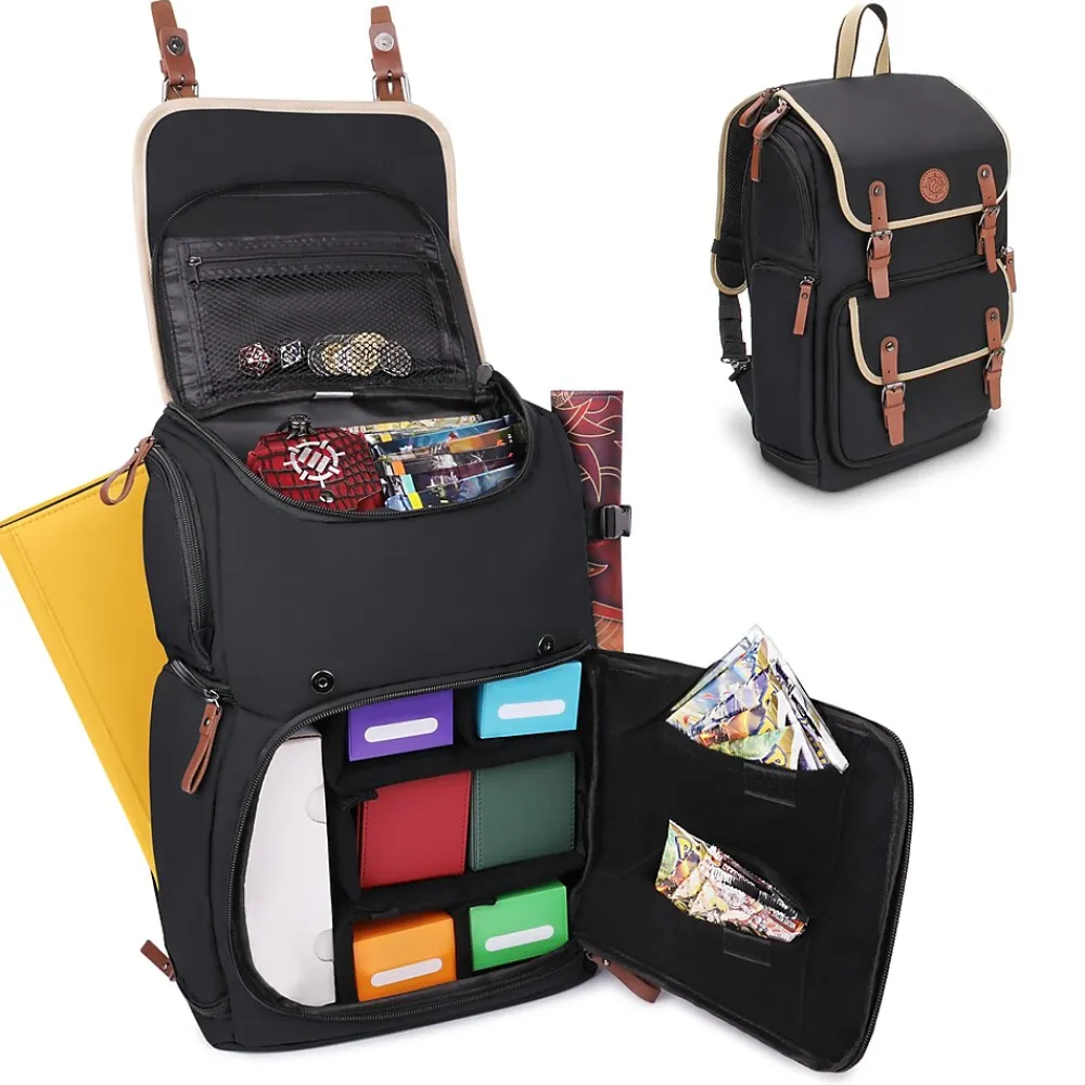 Enhance Trading Card Backpack, Black (7527085)