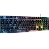 Best Enhance Voltaic 2 Wired Gaming Keyboard, Clear with Multicolor LEDs (ENVOKN2100CLWS)