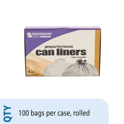 LLDPE 60 Gallon Industrial Trash Bag, 58