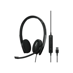 EPOS ADAPT 160 USB II Noise Canceling Stereo On Ear Mobile Headset, Black (1000915)
