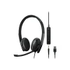 Online EPOS ADAPT 165T USB II Stereo Computer Headset, Over-the-Head, Black (1000902)