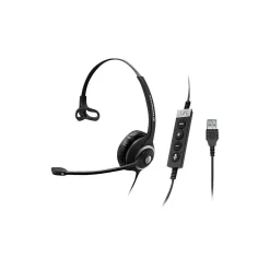 New EPOS Circle SC230 MS II Mono Headset, Black/Silver (506482)