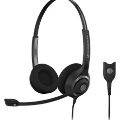 New EPOS Impact Easy Disconnect Stereo Headset, Black (SC260)