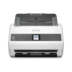 Epson DS-730N Duplex Document Scanner, White/Black (B11B259201)