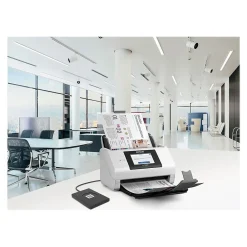 Epson DS-790WN B11B265201 Duplex Desktop Document Scanner, White/Black