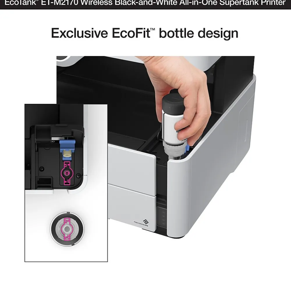 Epson EcoTank ET-M2170 Wireless Monochrome All-in-One SuperTank Printer
