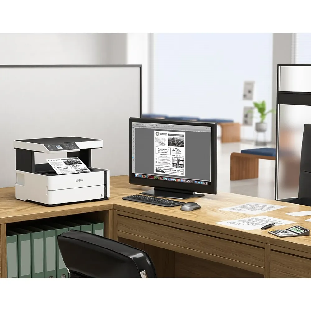 Epson EcoTank ET-M2170 Wireless Monochrome All-in-One SuperTank Printer