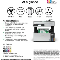 Epson EcoTank Pro 5150 Wireless Color Inkjet Printer, All-In-One Supertank, Print, Scan, Copy (9472546)