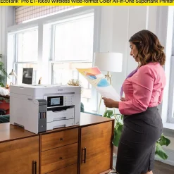 Epson EcoTank Pro ET-16650 Wireless Color Inkjet Printer, All-In-One Supertank, Print, Scan, Copy, Fax (9472516)