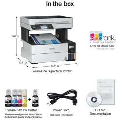 Epson EcoTank Pro ET-5170 Wireless Color All-in-One Inkjet Printer (C11CJ88201)