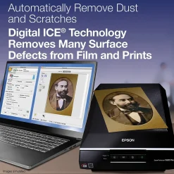 Epson Perfection V600 Flatbed Color Photo, Film and Slides Scanner