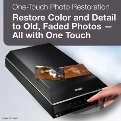 Epson Perfection V600 Flatbed Color Photo, Film and Slides Scanner