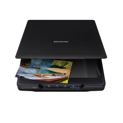 Epson Perfection V39 II Flatbed Portable Photo Scanner, Black (B11B268201)