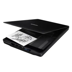 Epson Perfection V19 II Flatbed Portable Photo Scanner, Black (B11B267201)
