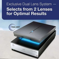 Epson Perfection V850 Pro B11B224201 Flatbed Scanner, Gray/Silver