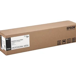 Wide Format Paper*Epson Professional Exhibition Canvas Matte Wide Format Canvas Paper, 24" x 40', Matte Finish (EPSS045257)