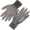 Ergodyne ProFlex 7044 PU Coated Cut-Resistant Gloves, ANSI A4, Gray, Large, 1 Pair (10494)