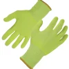 Ergodyne ProFlex 7040 Seamless Knit Cut Resistant Gloves, Food Safe, ANSI A4, Lime, Large, 1 Pair (18014)