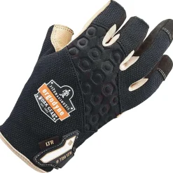 Proflex Ergodyne® ® 720LTR Heavy-Duty Leather-Reinforced Framing Gloves, LG, 1 Pair (17154)
