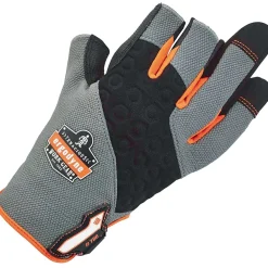 Proflex Ergodyne® ® 720LTR Heavy-Duty Leather-Reinforced Framing Gloves, LG, 1 Pair (17114)