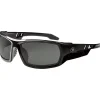 Skullerz Ergodyne ODIN Safety Glasses, Black, Smoke Lens (50030)