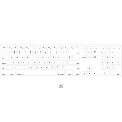 Online Ergoguys Matias Wired Ergonomic Keyboard for Mac, Silver (FK318S)