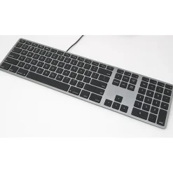Ergoguys Matias Wired Ergonomic Keyboard for Mac, Space Gray (FK318B)
