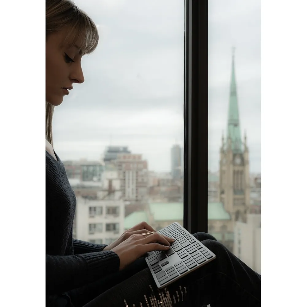 Discount Ergoguys Matias Wireless Ergonomic Keyboard for Mac, Space Gray (FK418BTB)