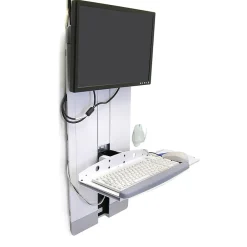 Outlet Ergotron StyleView Vertical Lift Adjustable High Traffic Area, 24" Screen Support, White (60-593-216)