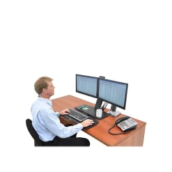 Clearance Ergotron WorkFit-A Dual Monitor Stand, Up to 24