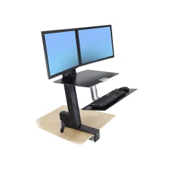 Discount Ergotron WorkFit-S Dual Monitor Stand, Up to 24