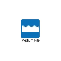 Chair Mats*ES Robbins Crystal Pane Carpet Chair Mat with Lip, 45