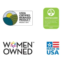 Chair Mats*ES Robbins Natural Origins Hard Floor Chair Mat, 46